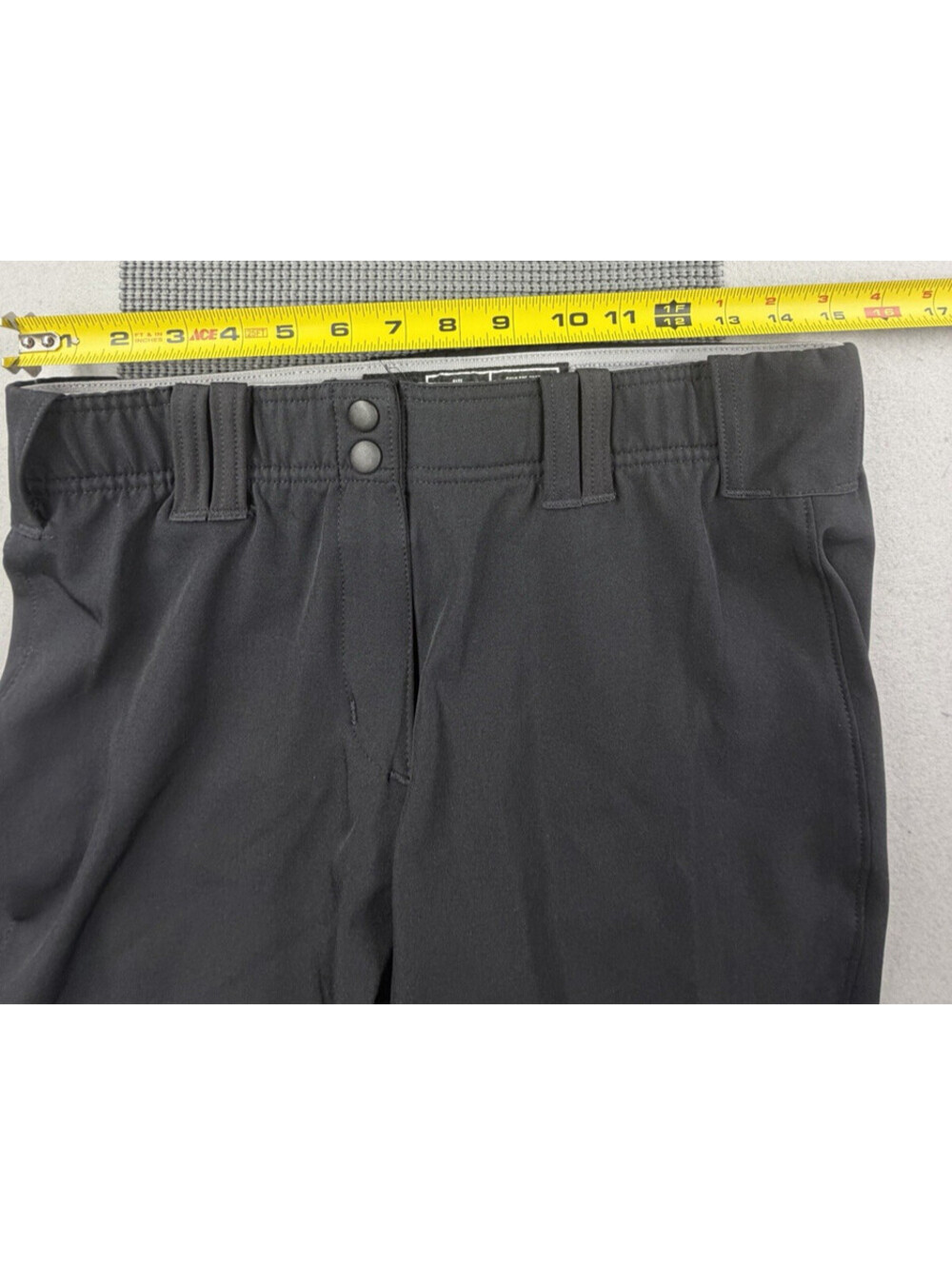 Adidas Women’s DQ Elite Fastpitch Softball Pants Black Size M 12-14‎ NWOT CY2141 - Picture 8 of 9